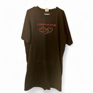 Corvette Black Short Sleeve Tee